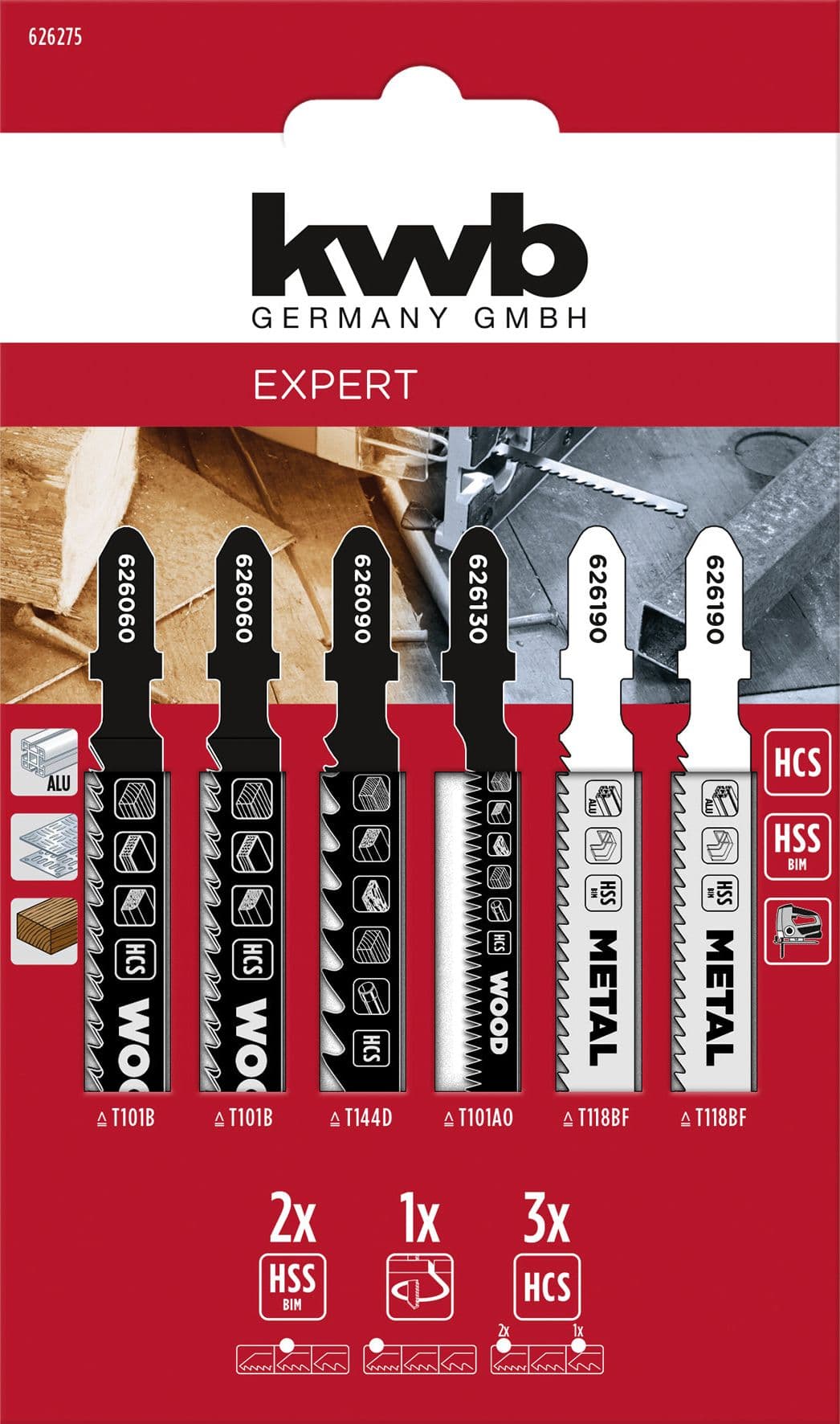 Einhell Lama Per Seghetto Alternativo 6 Pz. Legno E Metallo 5.00 Confezioni in Lame per seghetti BricoGo - Marano di Napoli, commercioVirtuoso.it