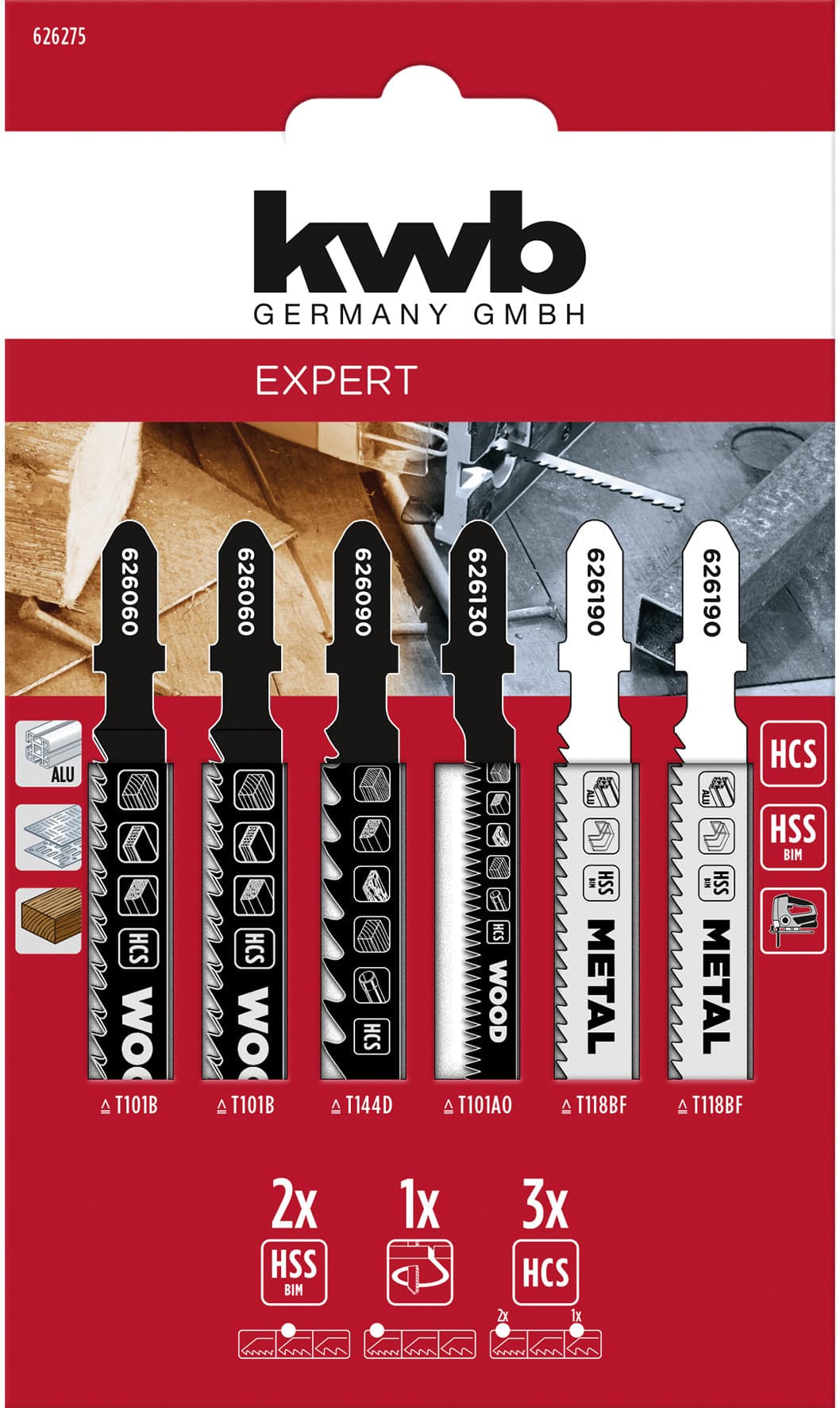 Einhell Lama Per Seghetto Alternativo 6 Pz. Legno E Metallo 5.00 Confezioni in Lame per seghetti BricoGo - Marano di Napoli, commercioVirtuoso.it
