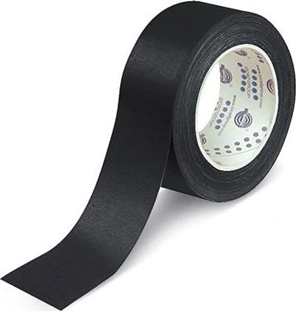 Nastro Americano Mm 50 x 25 M Colore Nero Eurocel