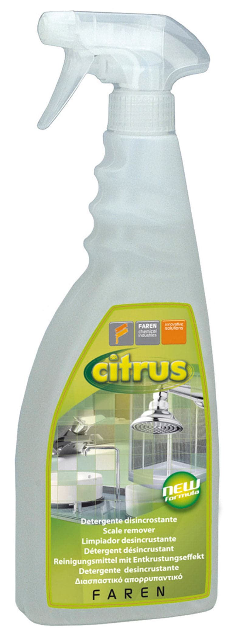 Disincrostante Detergente Citrus Ml. 750 12 Pezzi Faren