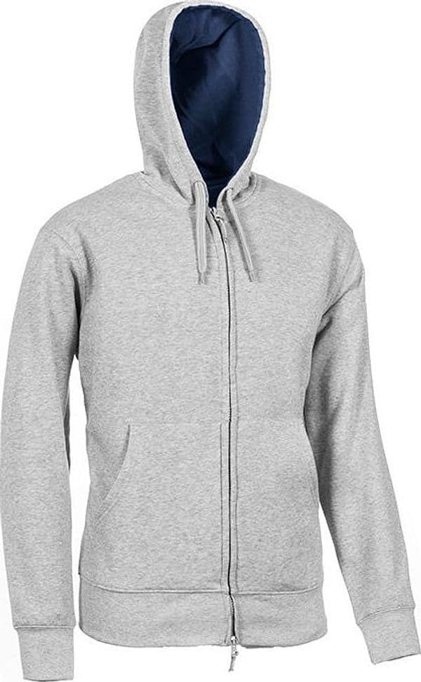 Felpa Athena Colore Grigio Melange Misura L