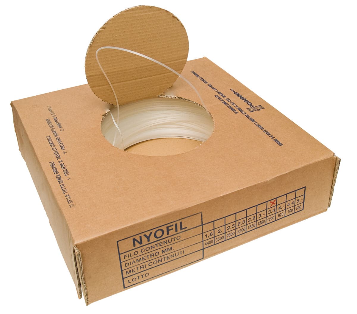 Filo Milleusi Nyofil Ø Mm. 4 - Mt. 870 12.00 Kg in Corde BricoGo - Marano di Napoli, commercioVirtuoso.it