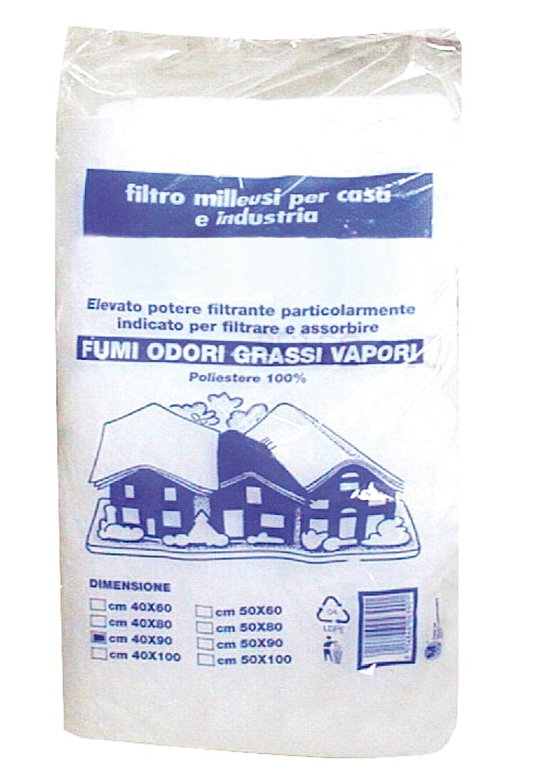 Filtro per Cappa Cm 40 x 90 25 Pezzi