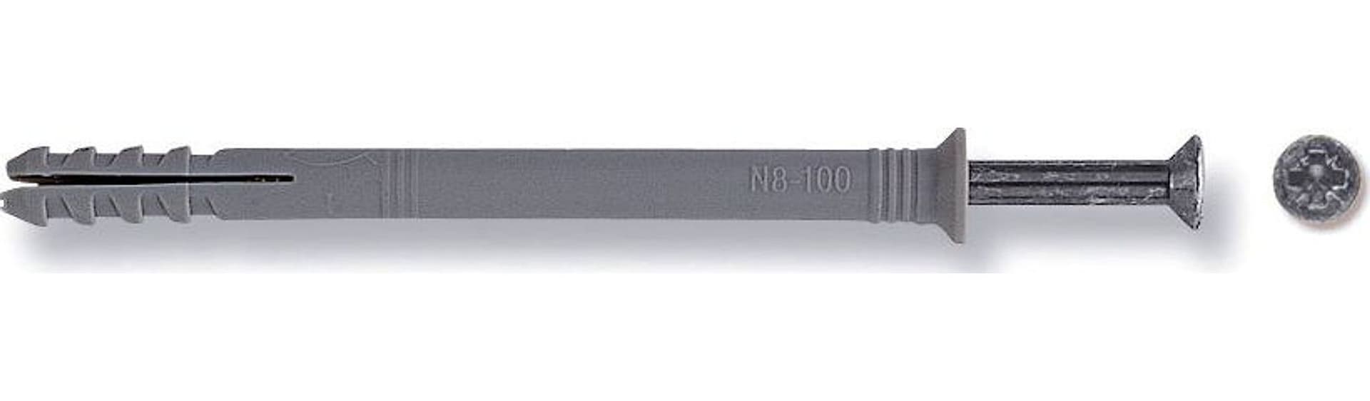 Tassello N 6 60 100 Pezzi. Lunghezza Mm 60 Fischer