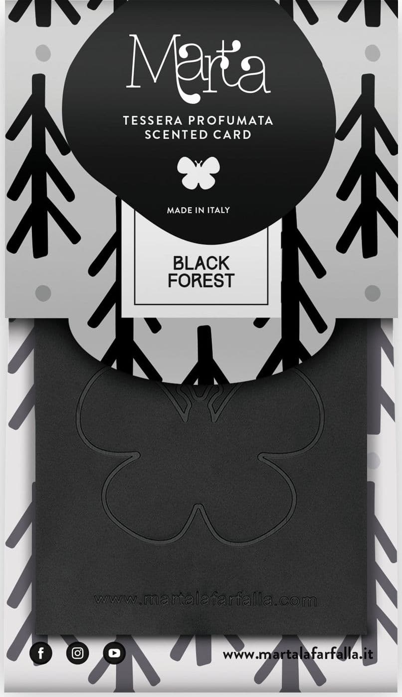 Profumatore Appendibile ''Marta Card'' Foresta Nera Fra Ber