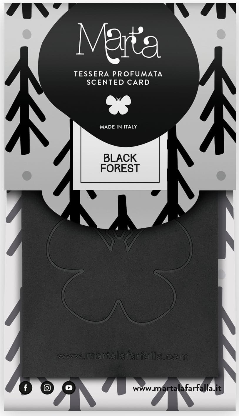 Profumatore Appendibile ''Marta Card'' Foresta Nera Fra Ber