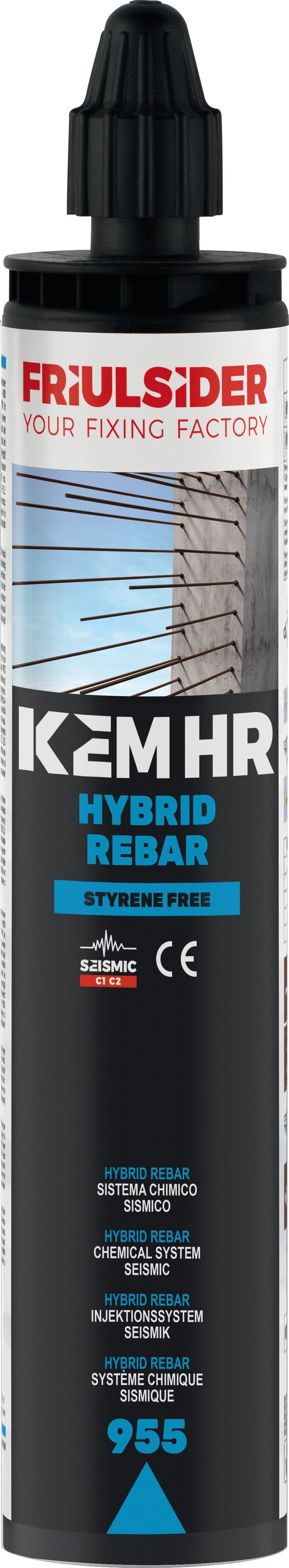 Ancorante Chimico Kem Hr Hybrid Rebar Ml. 300 12 Pezzi Friulsider