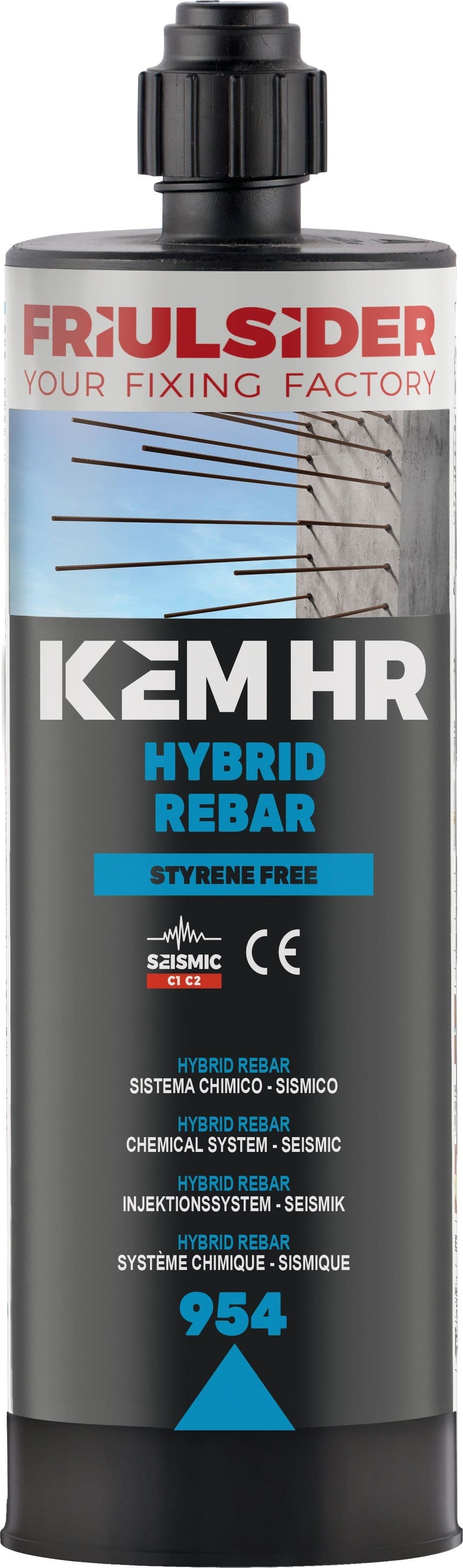 Ancorante Chimico Kem Hr Hybrid Rebar Ml. 420 12 Pezzi Friulsider