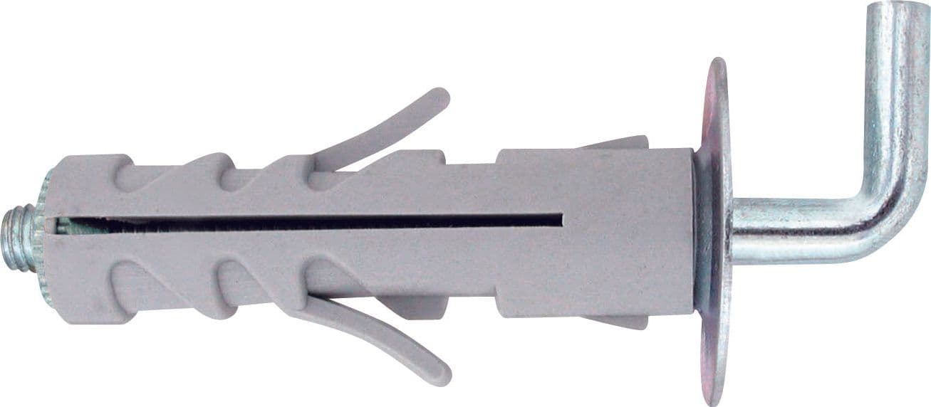 Tassello Ta con Gancio Medio M4 100 Pezzi. Mm 9 x 40 Friulsider