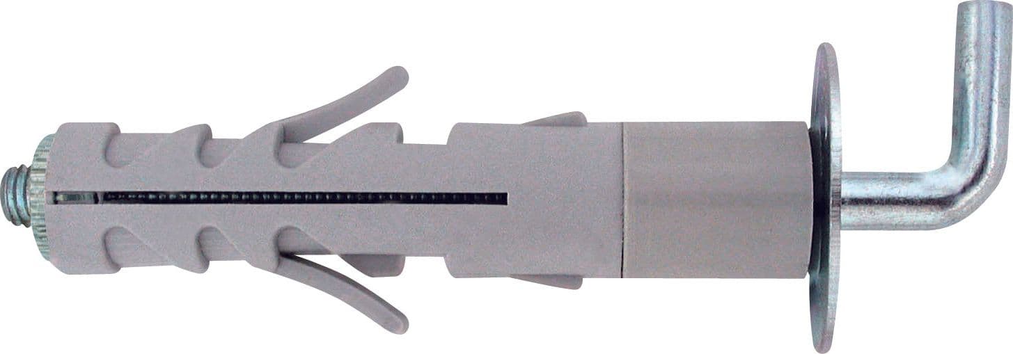 Tassello Tal con Gancio Medio M5 100 Pezzi. Mm 12 x 57 Friulsider