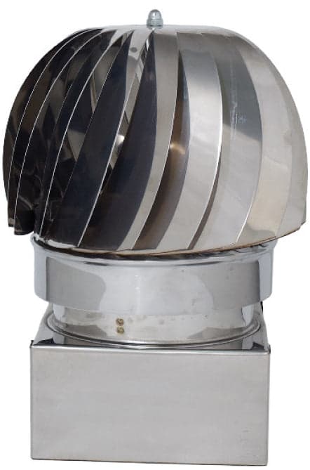Fumaiolo Girevole Globo Inox Quadrato Cm. 42X42 in Tubi di scarico BricoGo - Marano di Napoli, commercioVirtuoso.it