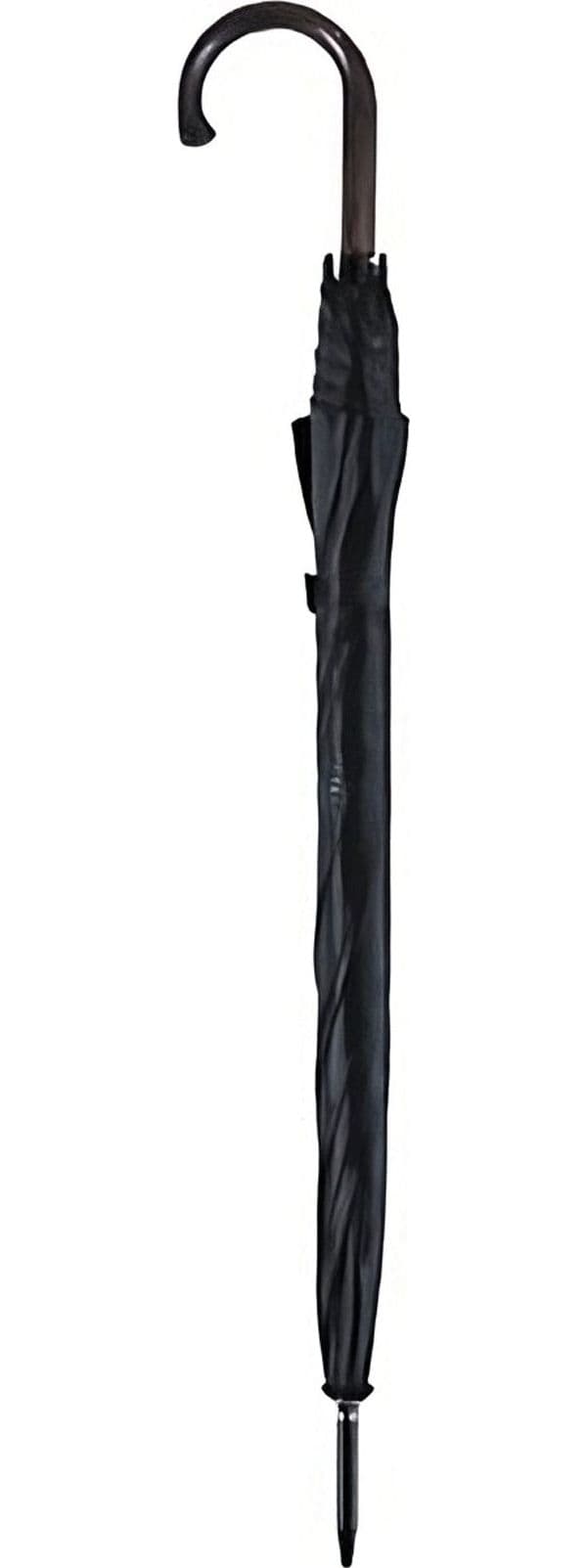 Ombrello Lungo Automatico Art. G 505N Tinta Unita Colore Nero Gallotti