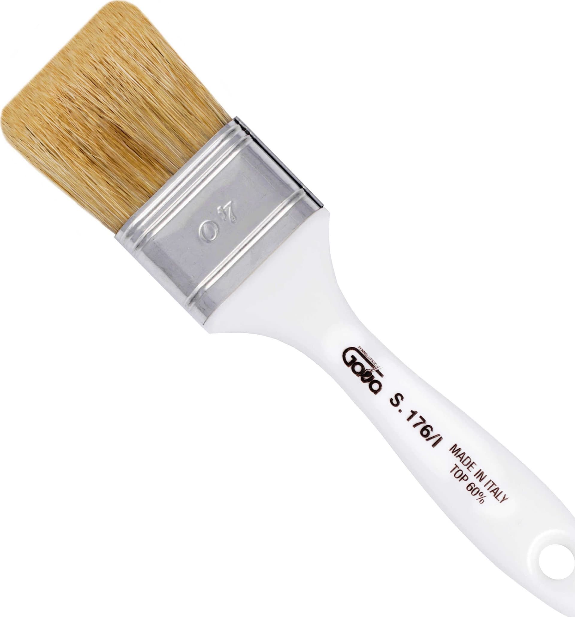Pennellessa Fai da TE Manico in Plastica Mm 70 (misura To Ideal) 12 Pezzi