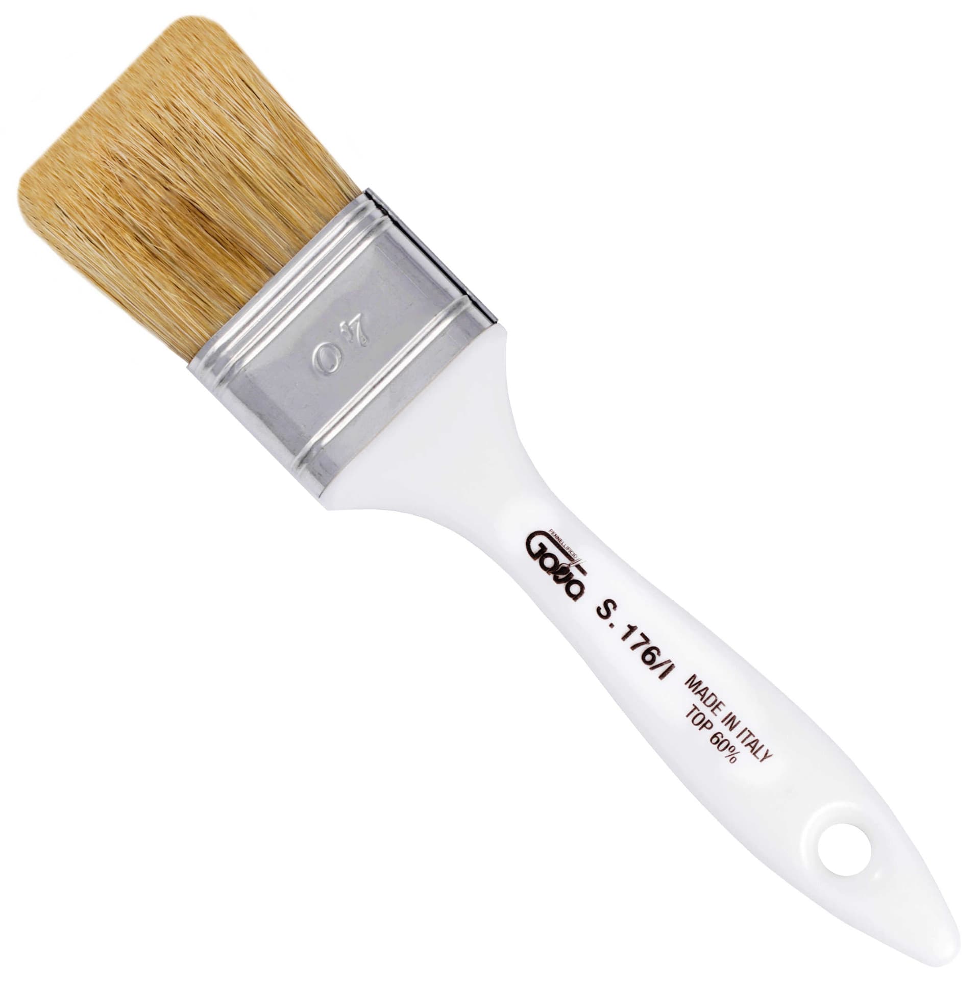 Pennellessa Fai da TE Manico in Plastica Mm 70 (misura To Ideal) 12 Pezzi