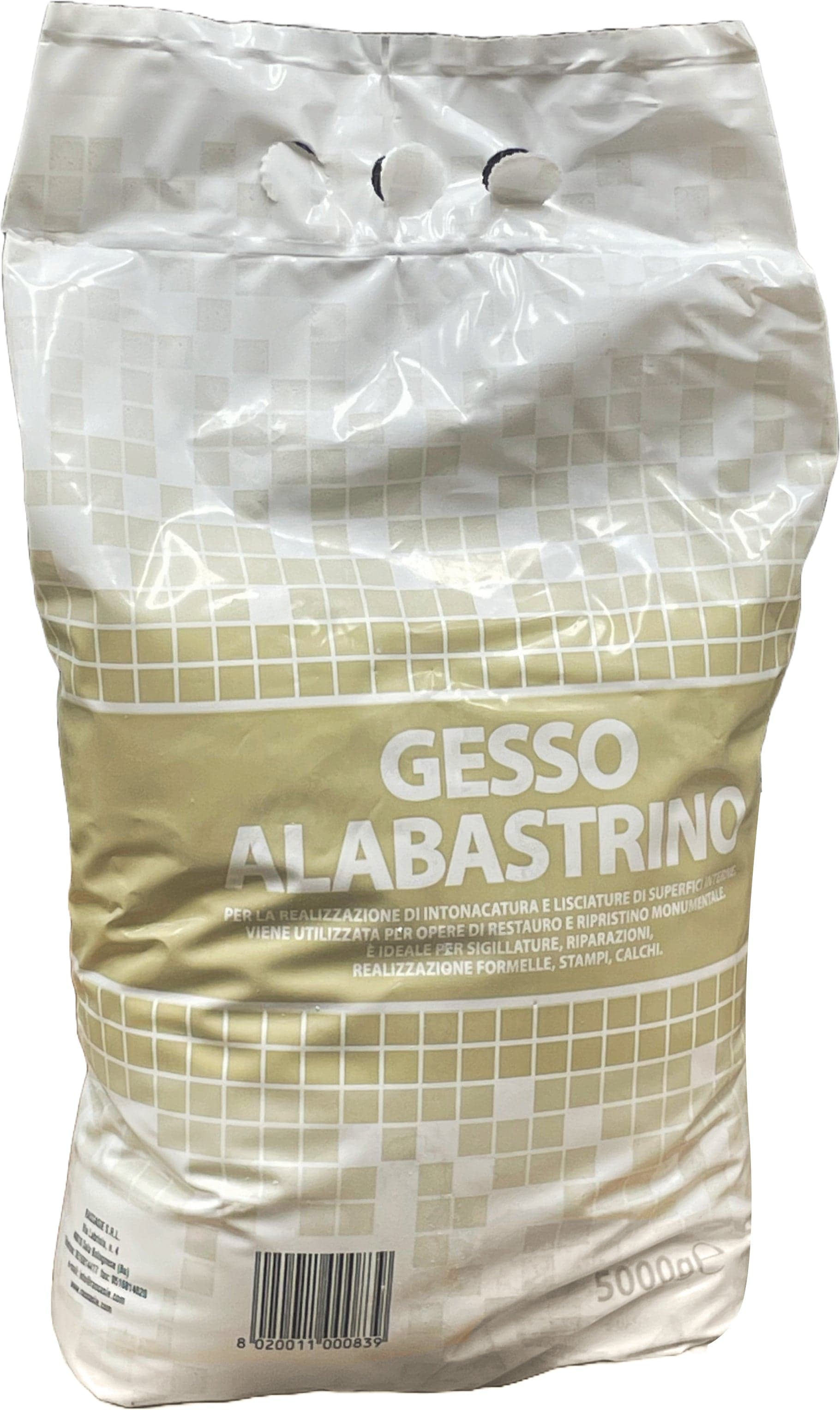 Gesso Alabastrino Kg 5 4 Pezzi