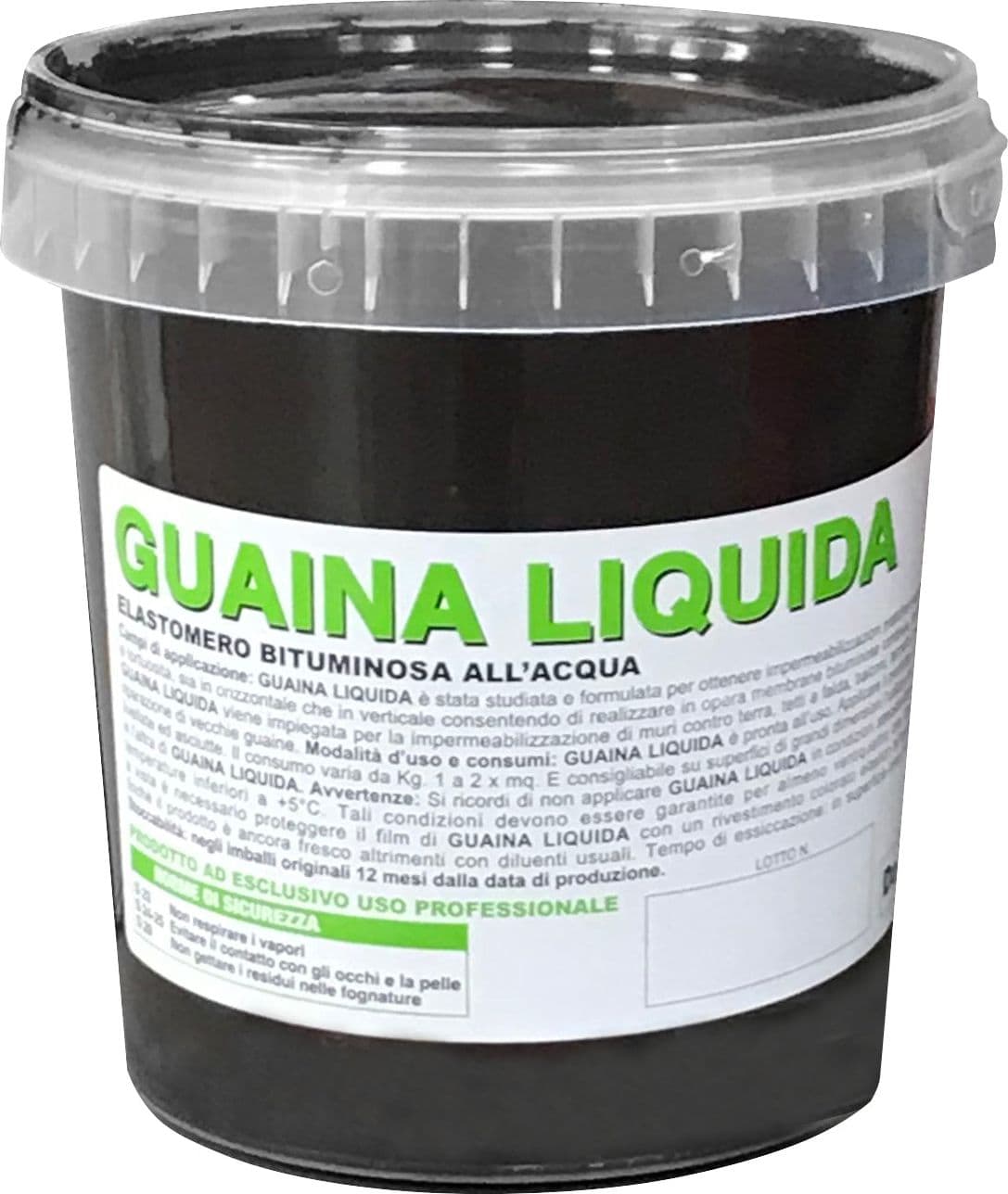 Guaina Liquida Vodipren 90 Nera Kg 1
