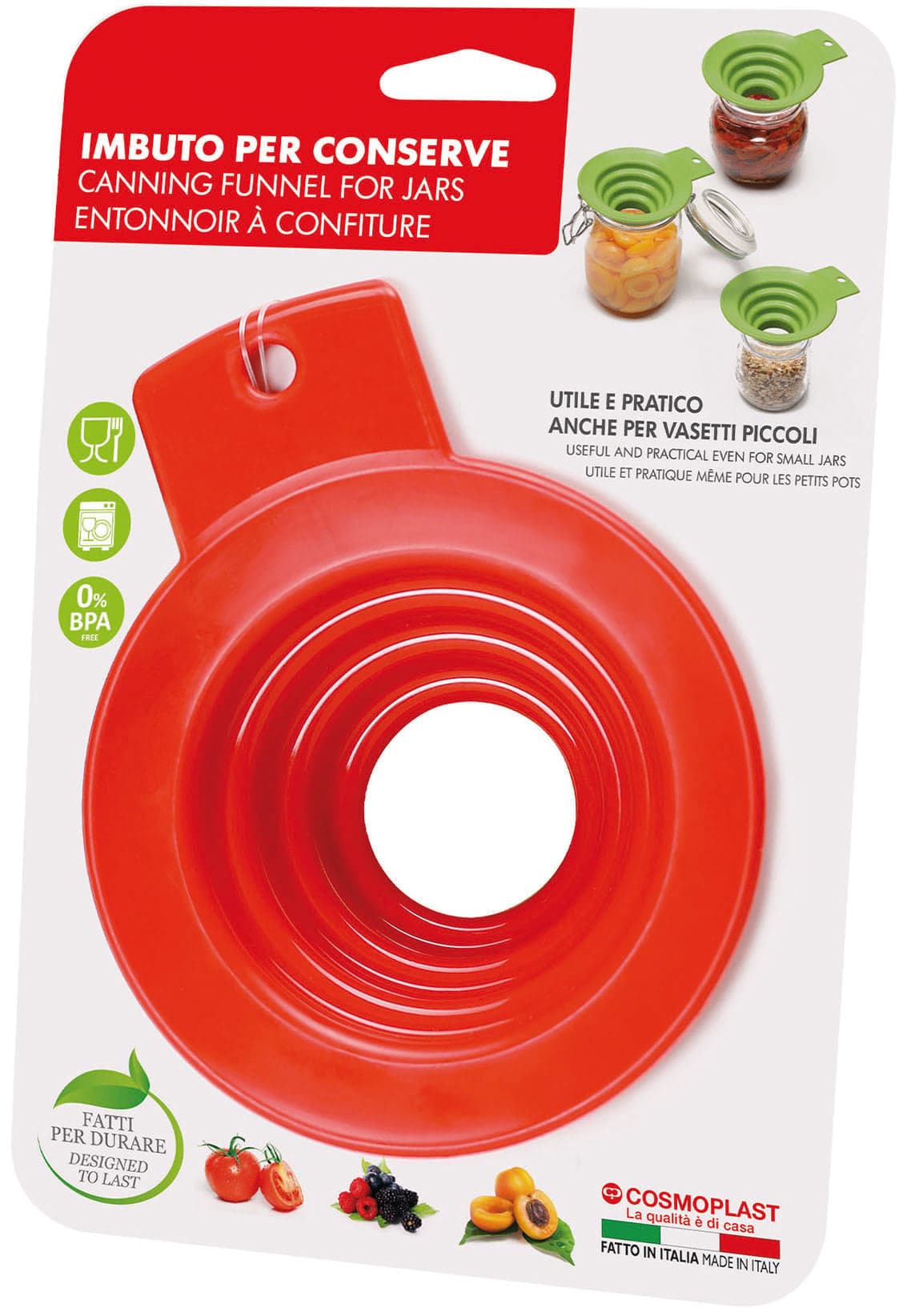 Imbuto A Bocca Larga Per Conserve Cm. 15X5 in Imbuti BricoGo - Marano di Napoli, commercioVirtuoso.it