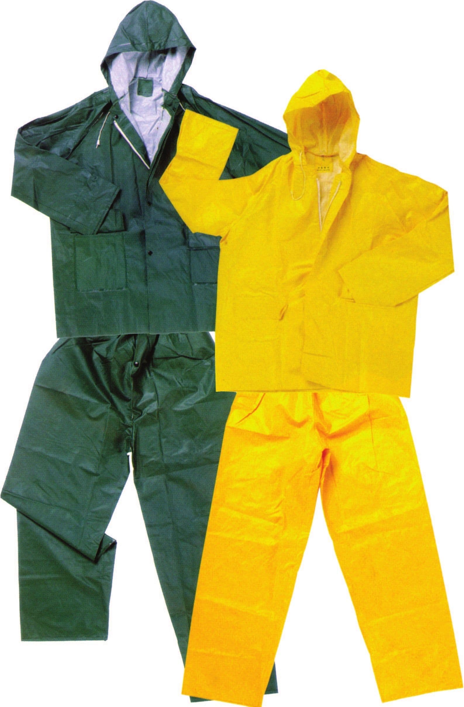 Impermeabile Completo Colore Verde Misura L
