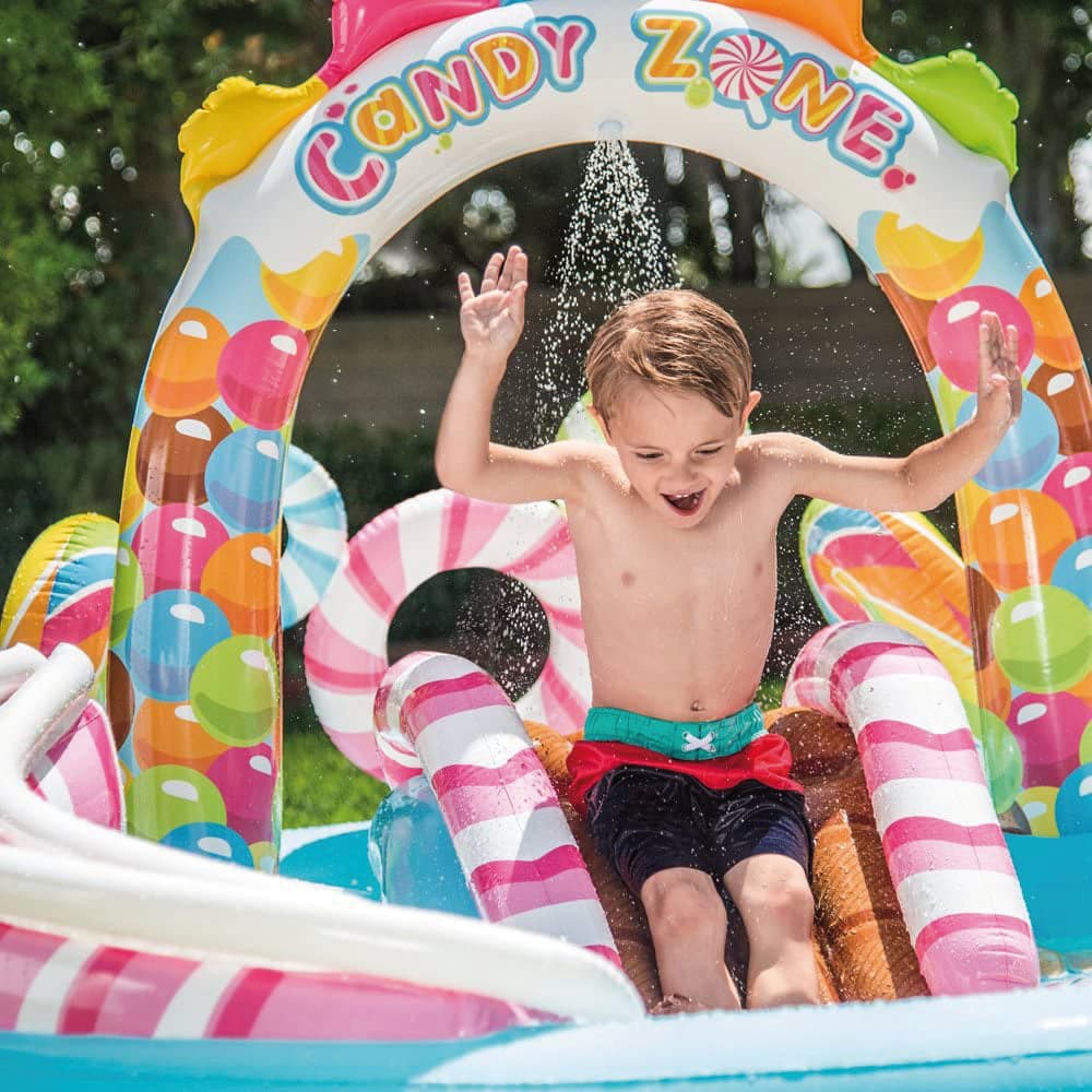 Intex Play Center Candy Zone Cm. 295X191X130 H (Lt. 206+168) in Piscinette per bambini BricoGo - Marano di Napoli, commercioVirtuoso.it