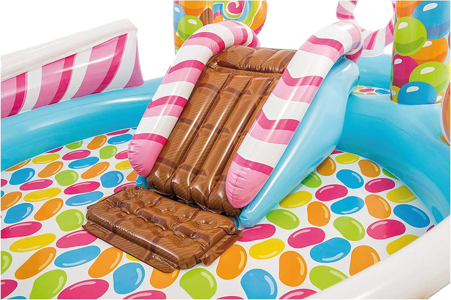 Intex Play Center Candy Zone Cm. 295X191X130 H (Lt. 206+168) in Piscinette per bambini BricoGo - Marano di Napoli, commercioVirtuoso.it