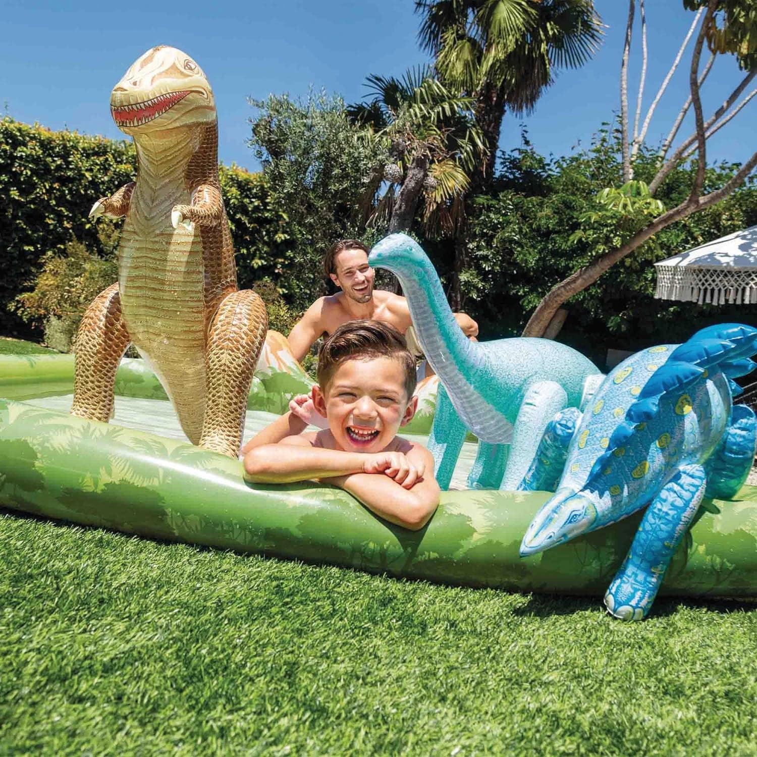 Intex Play Center Jurassic Adventure Cm. 201X201X36 in Piscinette per bambini BricoGo - Marano di Napoli, commercioVirtuoso.it