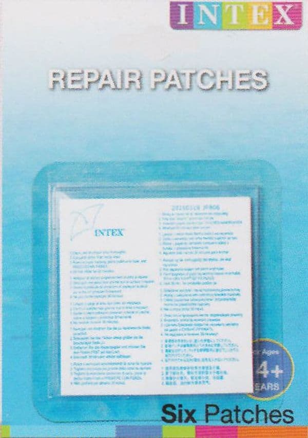 Toppe di Riparazione per Piscina Pz. 6 Intex