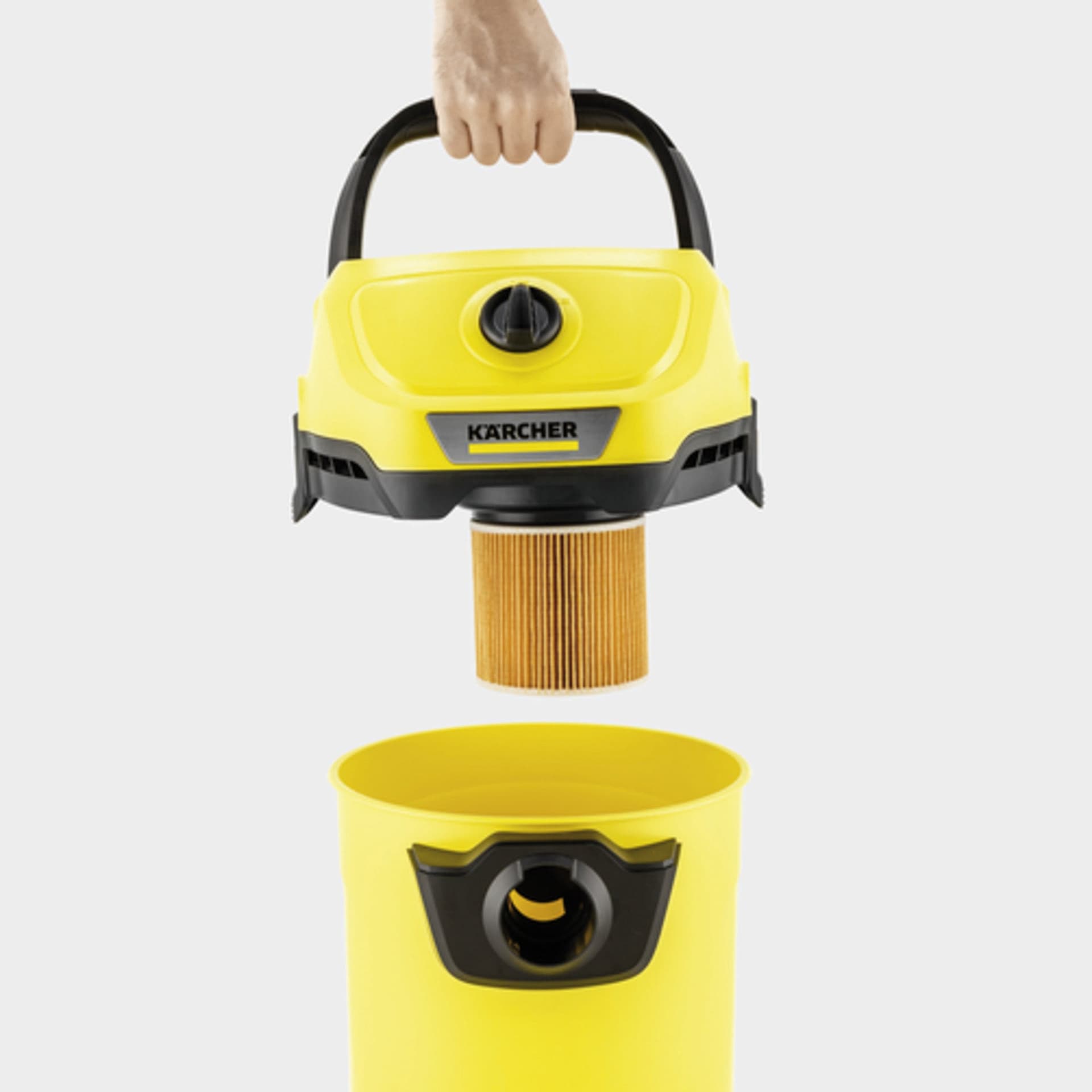 Karcher Bidone Aspira Solidi-Liquidi Wd 3 V - 19/4/20 1.000 W Lt. 19 in Aspiratori liquidi-solidi BricoGo - Marano di Napoli, commercioVirtuoso.it