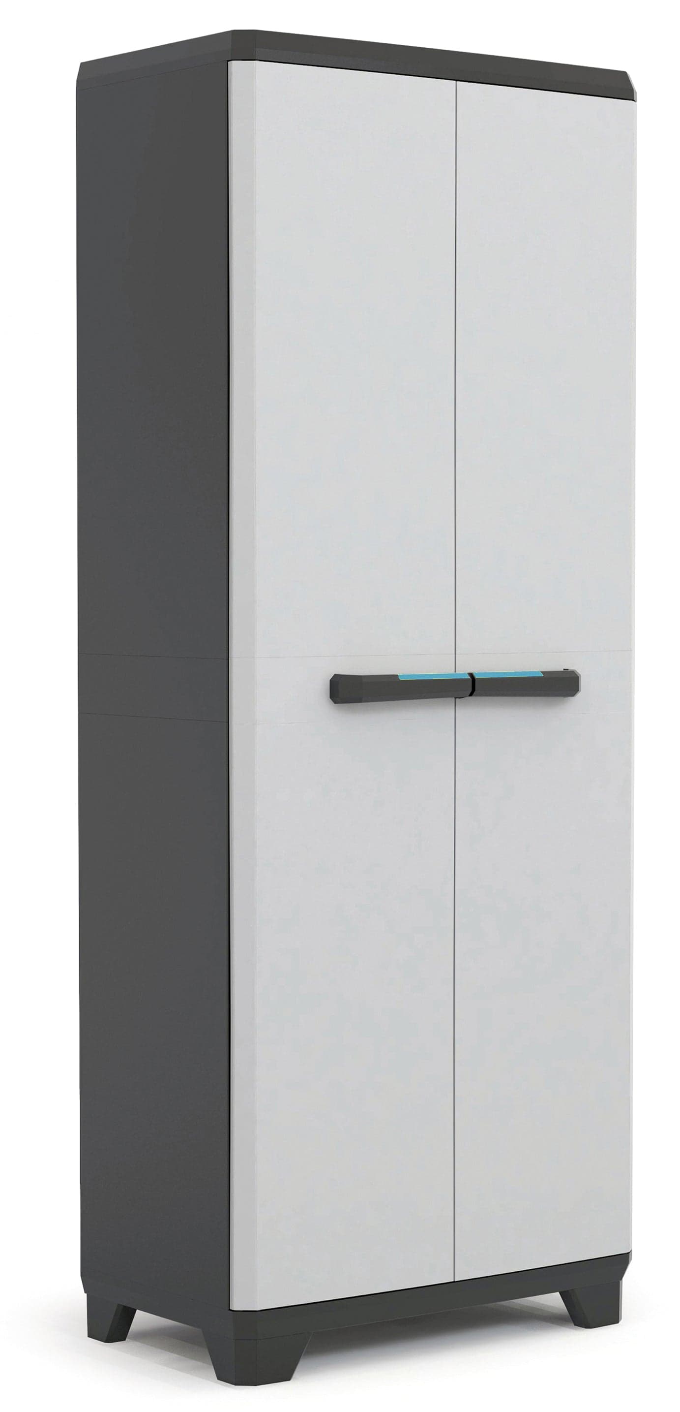 Armadio Tuttoppiani Linear In Resina Con 3 Ripiani Regolabili Colore Grigio Nero Keter in Armadietti metallici BricoGo - Marano di Napoli, commercioVirtuoso.it
