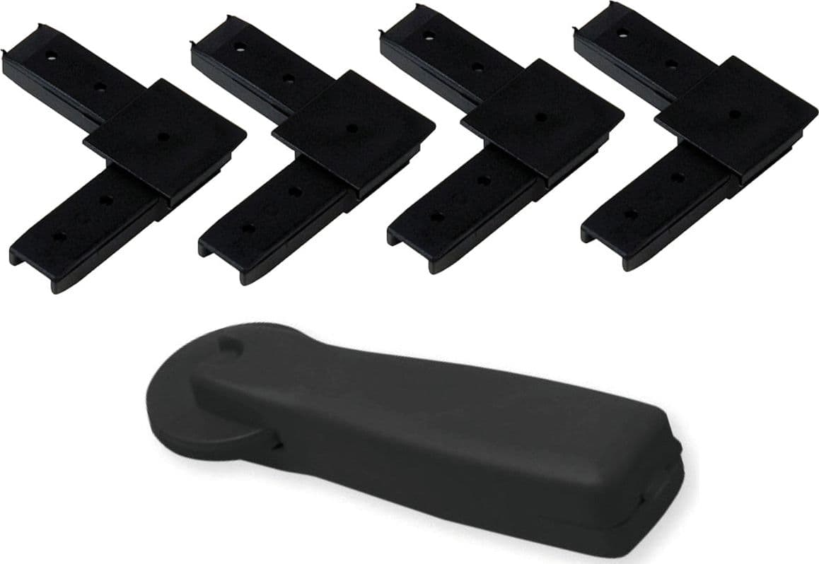 Kit 4 Angoli + Rotella Per Profilo Zanzariera Clarissa in Accessori per finestre BricoGo - Marano di Napoli, commercioVirtuoso.it