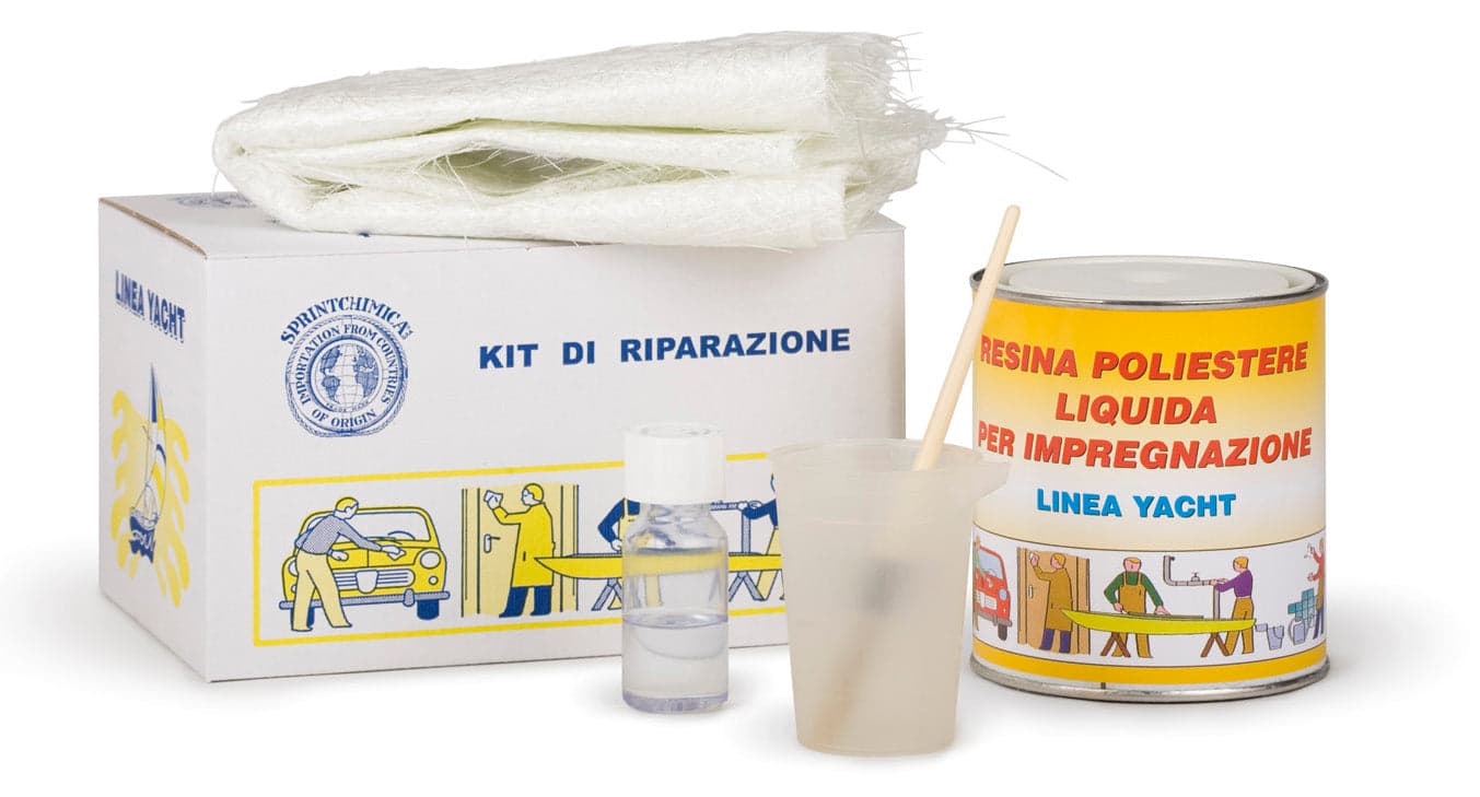 Kit Vetroresina Ml. 750