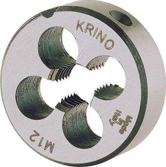 Filiera Tonda Mm 8 x 1 25 Ø x Spessore Mm 25 4 x 9 5 Pezzi Krino