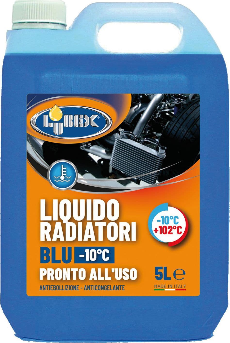 Protettivo Radiatore Blu L 5 (da 10 °c a +102 °c) 4 Pezzi Lubex
