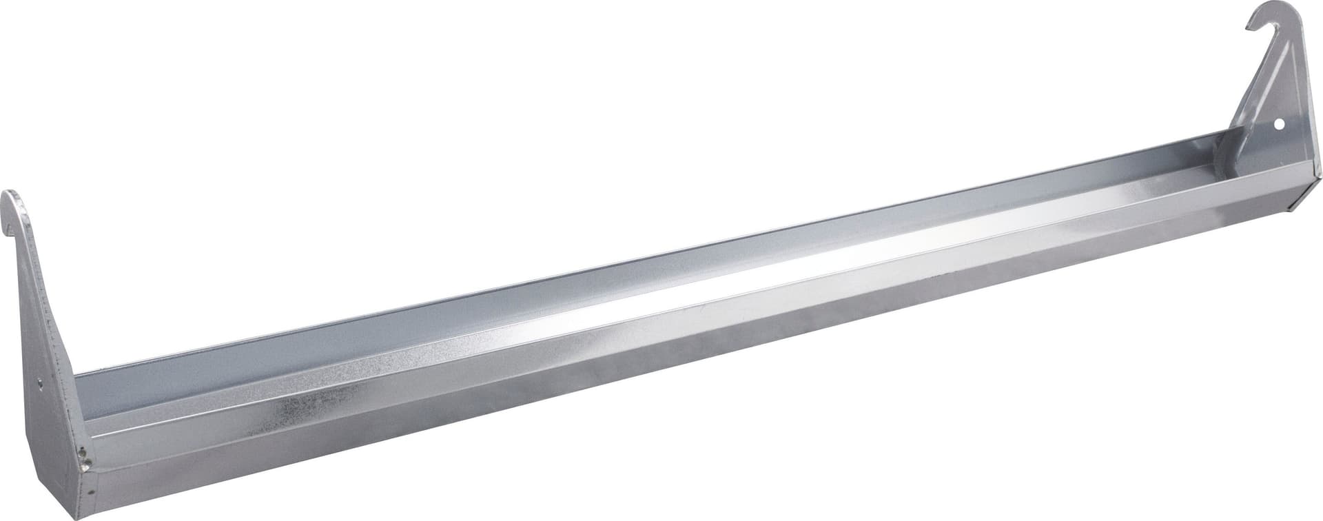 Mangiatoia per Polli in Lamiera Zincata con Ganci Lunghezza 72 cm