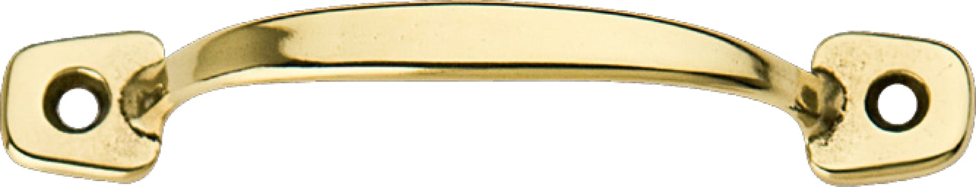 Maniglietta per Mobili Ottone Lucido Mm 80 10 Pezzi