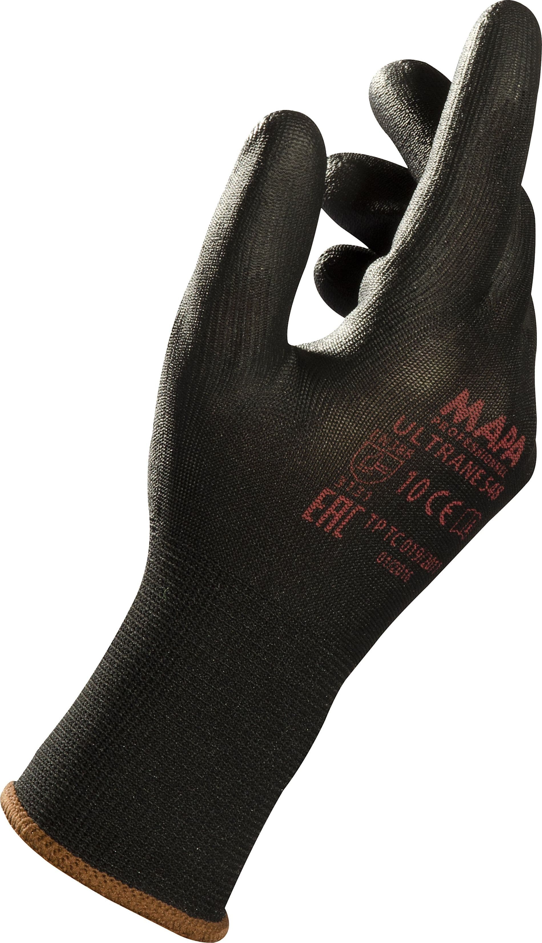 Guanti in Poliuretano Ultrane 548 Colore Nero Tg. 7 12.00 Paia Mapa