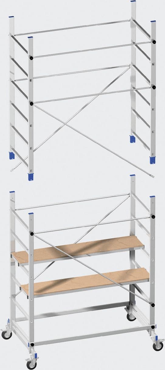 Marchetti Ponteggio In Alluminio Zeus Mt. 1,55 (Largh.) X 3,60 (H) in Impalcature BricoGo - Marano di Napoli, commercioVirtuoso.it