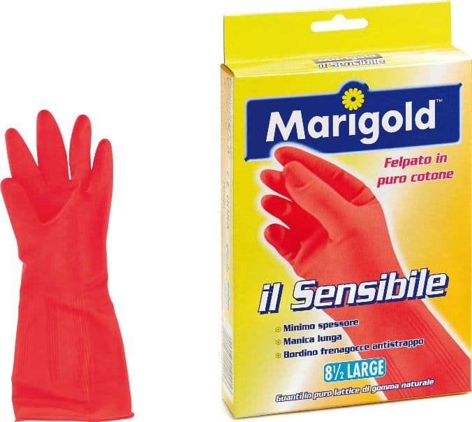 Guanti in Lattice Il Sensibile Tg. L 12.00 Paia Marigold