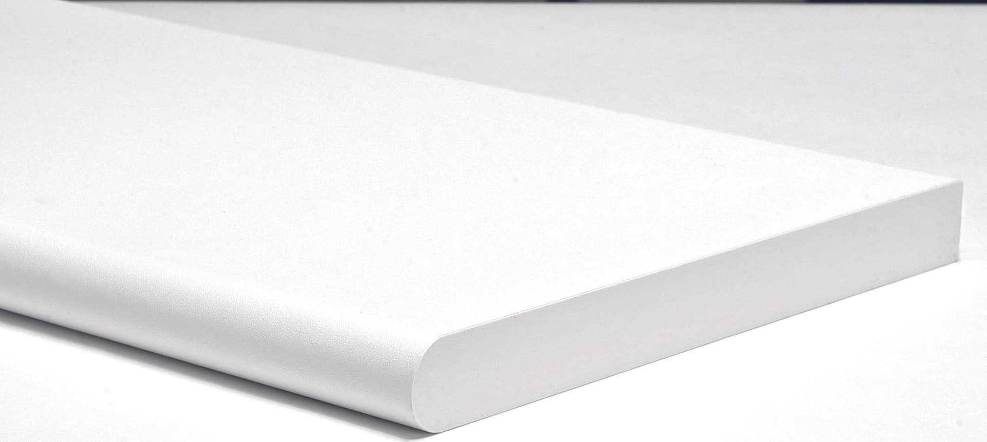 Mensola Murale Stondata Colore Bianco Cm 60 x 20X1 8