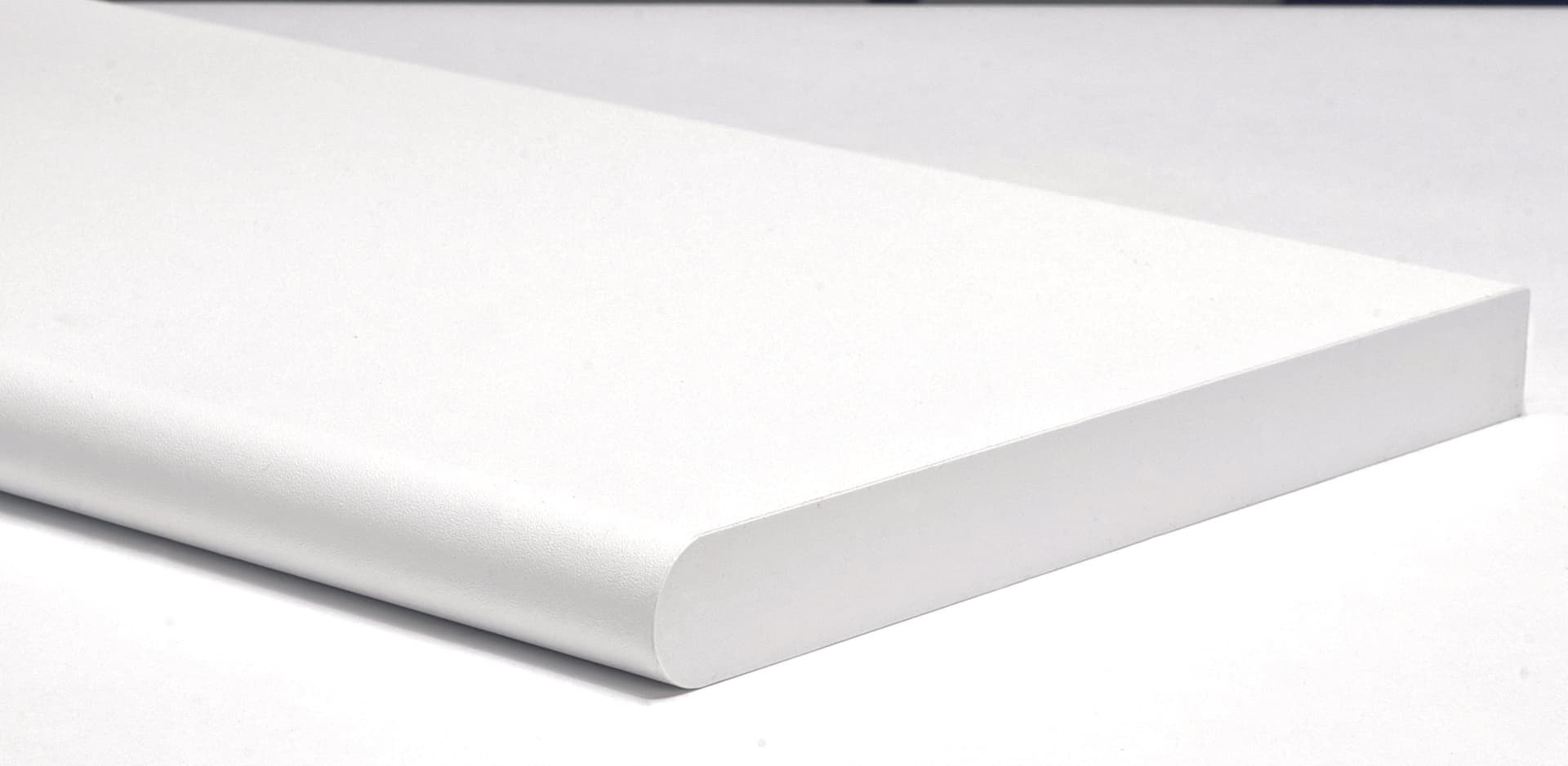 Mensola Murale Stondata Colore Bianco Cm 80 x 25X2 5