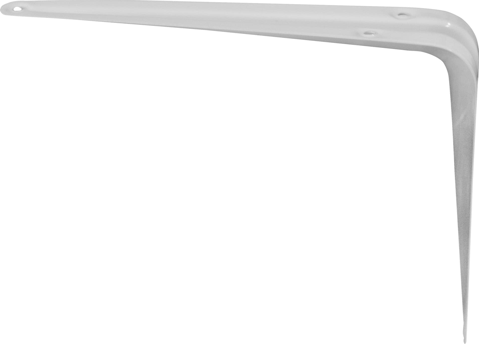 Mensola Nervata Terra Colore Bianco Cm 25 x 20 24 Pezzi