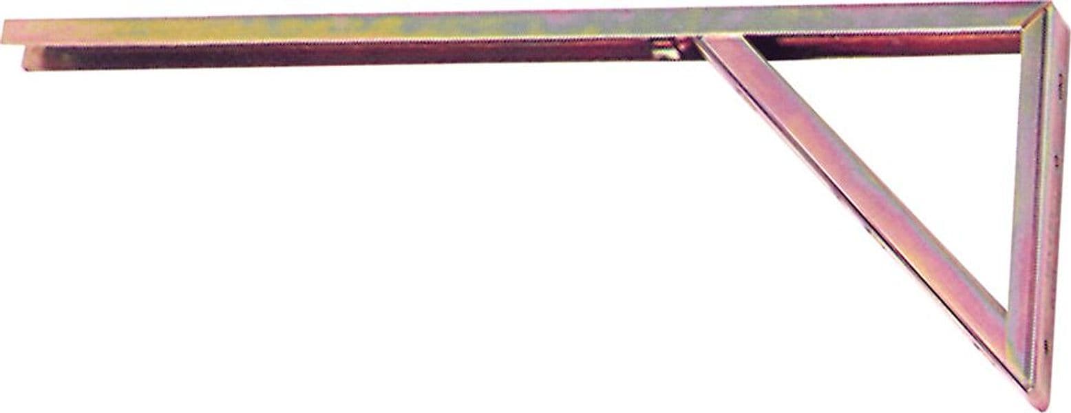 Mensola per Ripostigli in Acciaio Zincato Cm 30 x 18 12 Pezzi