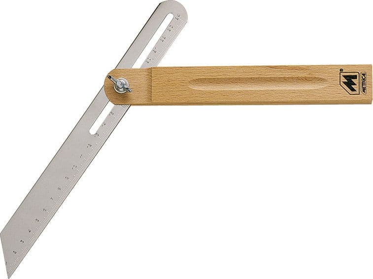 Falsa Squadra Regolabile Cm 15 x 25 Metrica