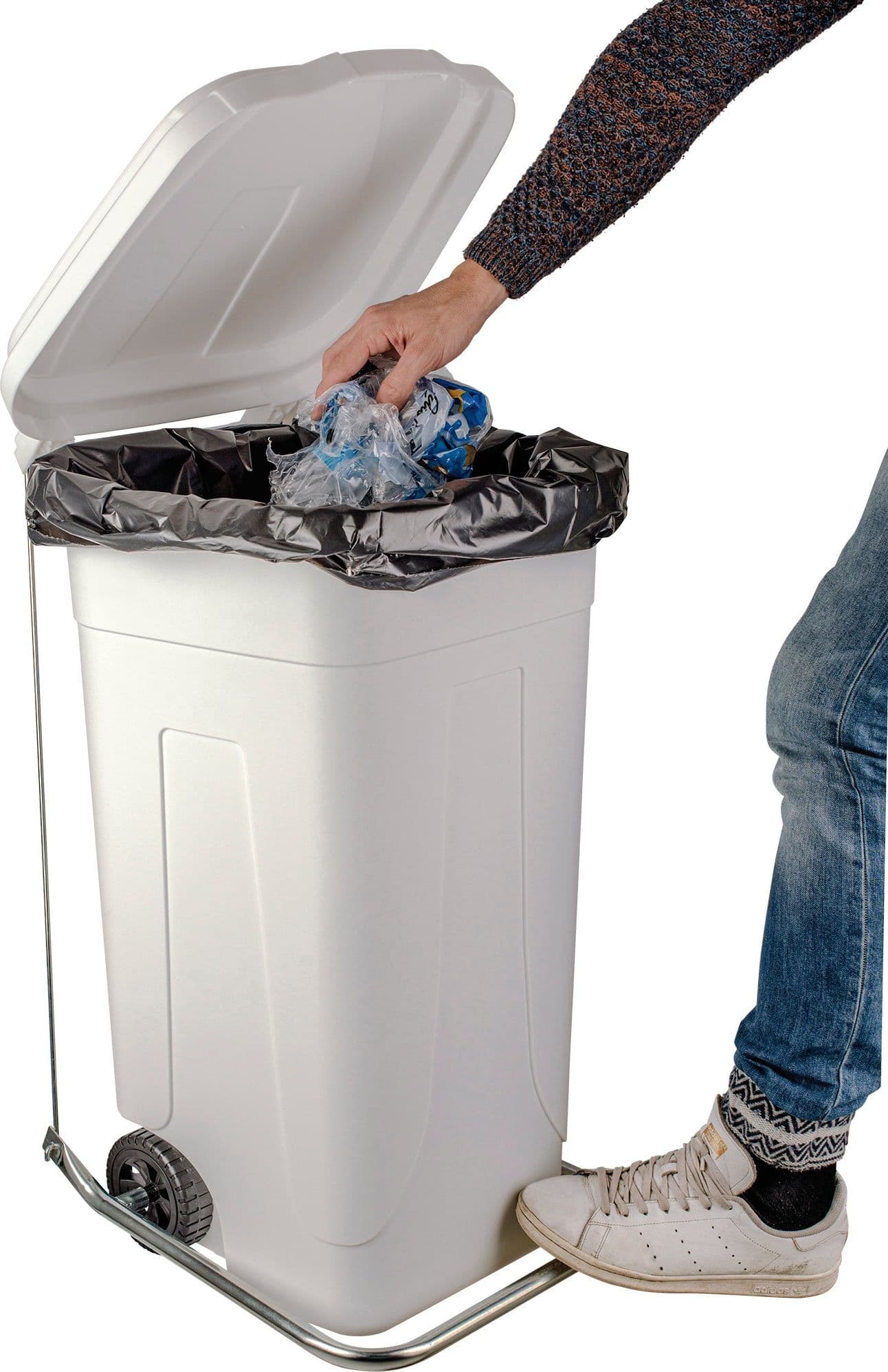 Mobil Plastic Kit Pedale + Aste Per Bidone Per Differenziata Lt. 80 in Sistemi di contenitori per raccolta differenziata BricoGo - Marano di Napoli, commercioVirtuoso.it