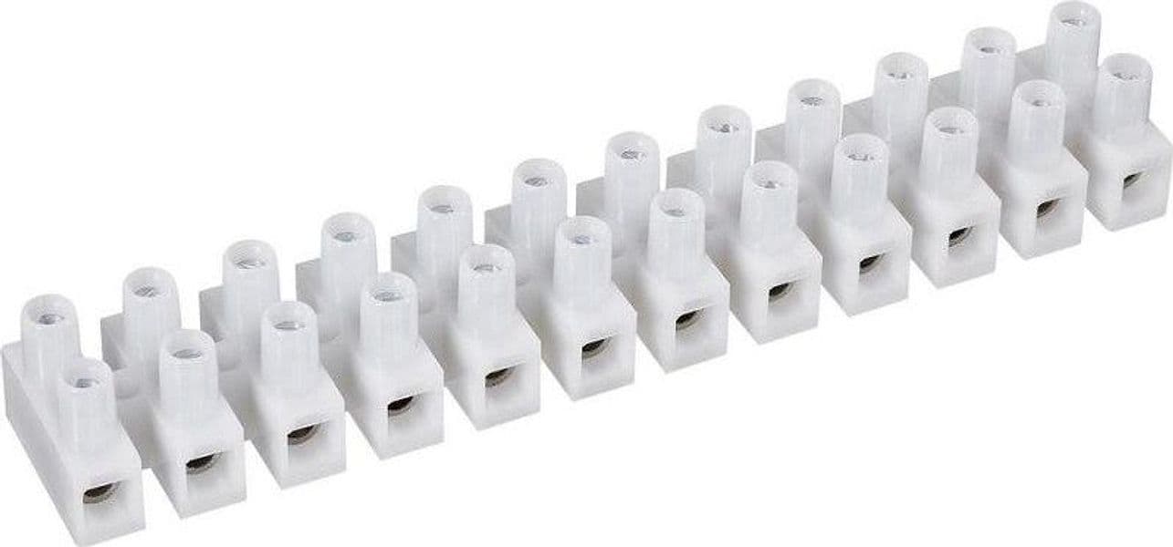 Morsettiera a 12 Poli Sezione 6 mm Q 10 Pezzi