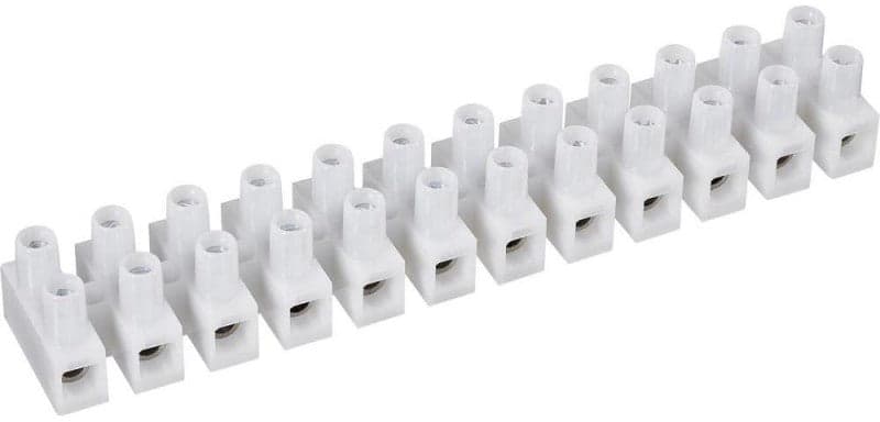 Morsettiera a 12 Poli Sezione 6 mm Q 10 Pezzi