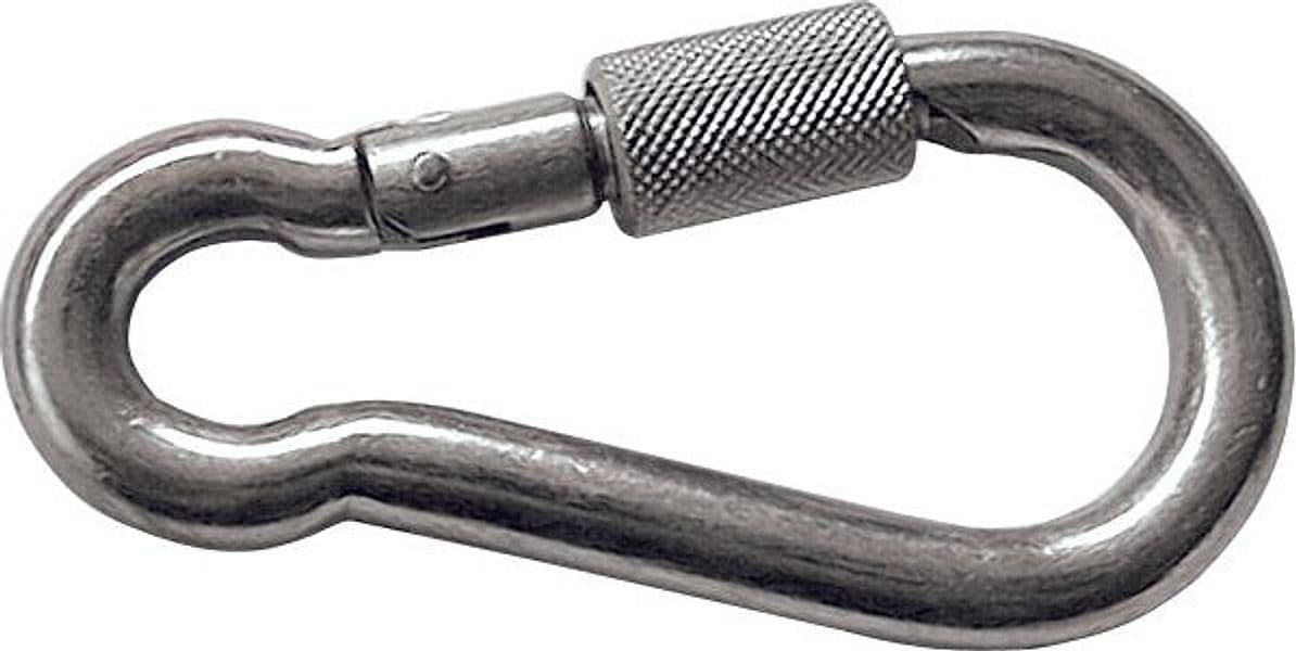 Moschettone Tipo Pompiere a Vite Mm 100 25 Pezzi