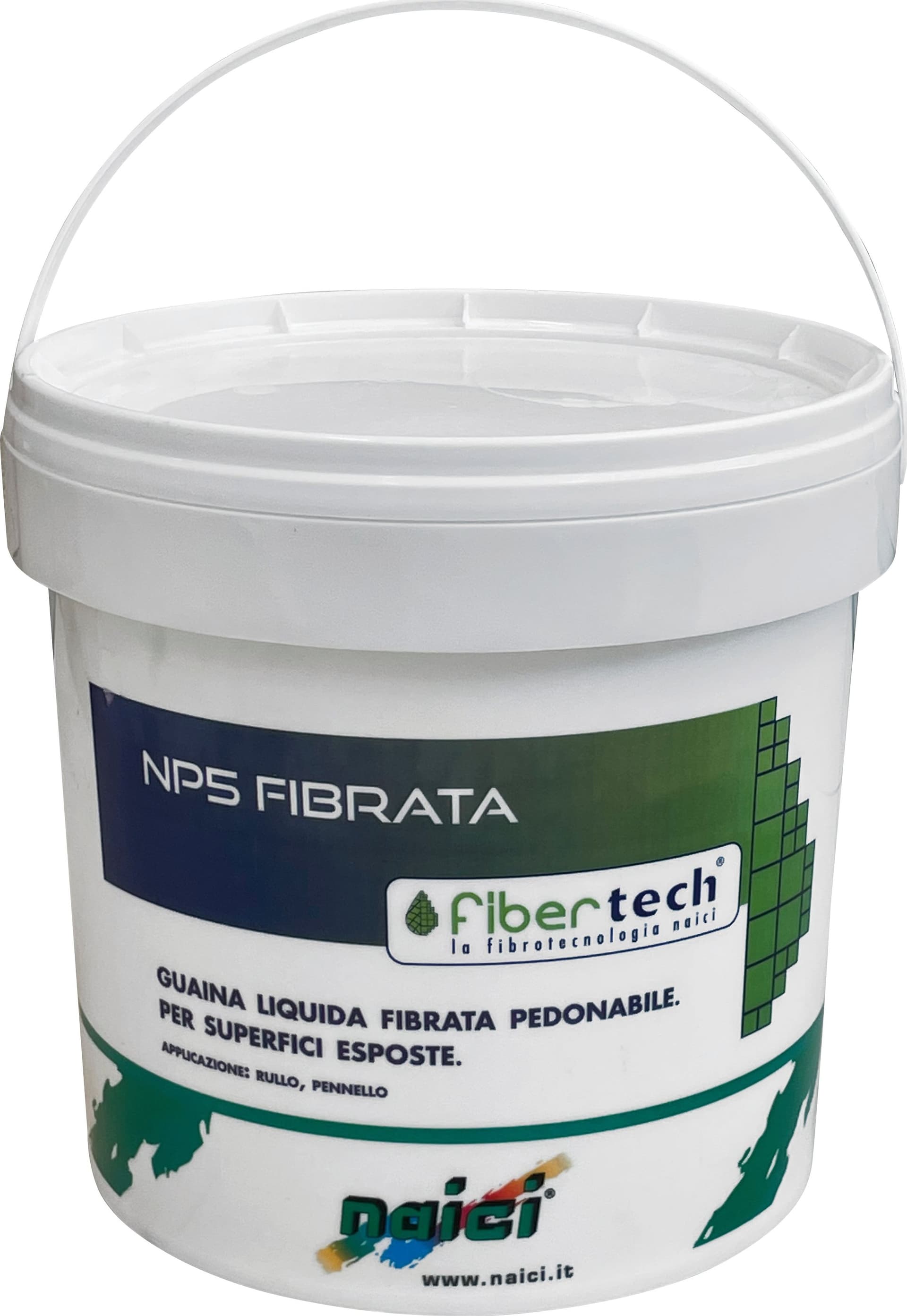 Guaina Liquida Fibrorinforzata NP5 Colore Bianco Kg 1 Naici