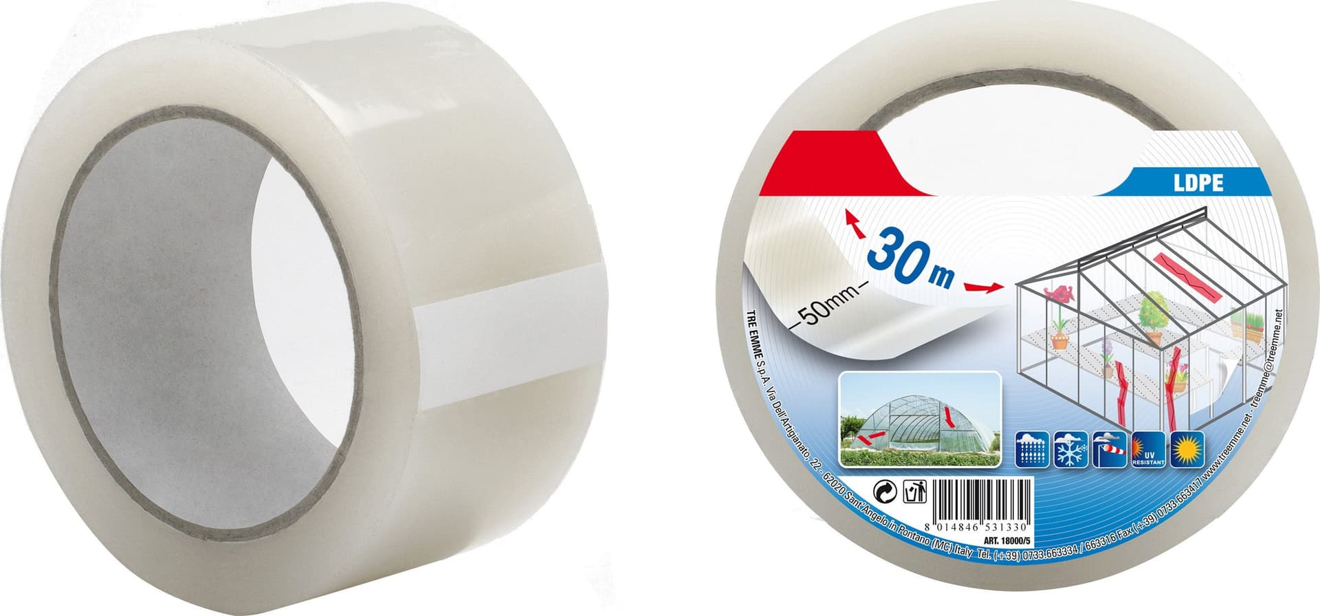 Nastro Adesivo per Serre Mm 50 x 30 M