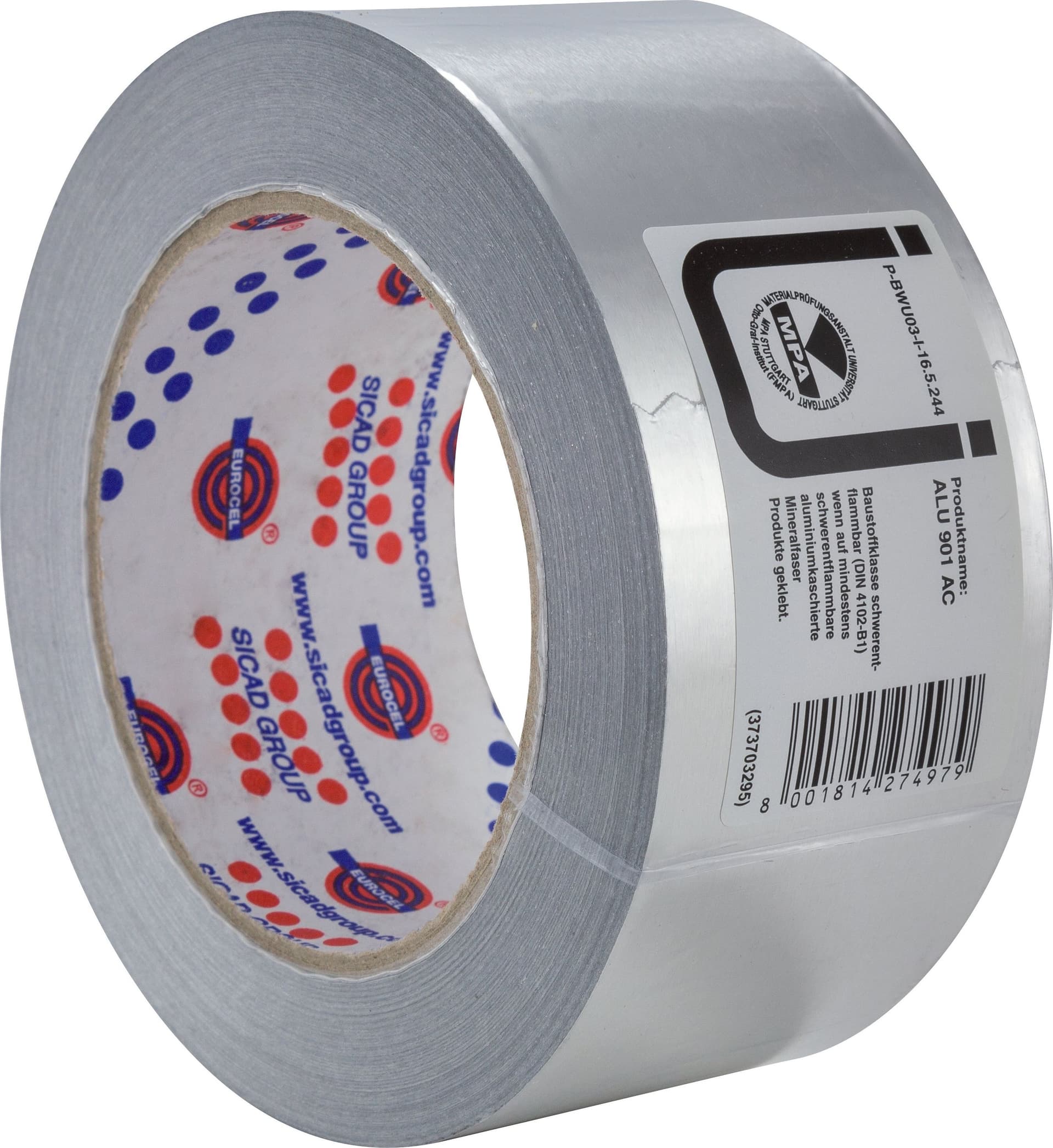 Nastro in Alluminio Mm 50 x 50 M