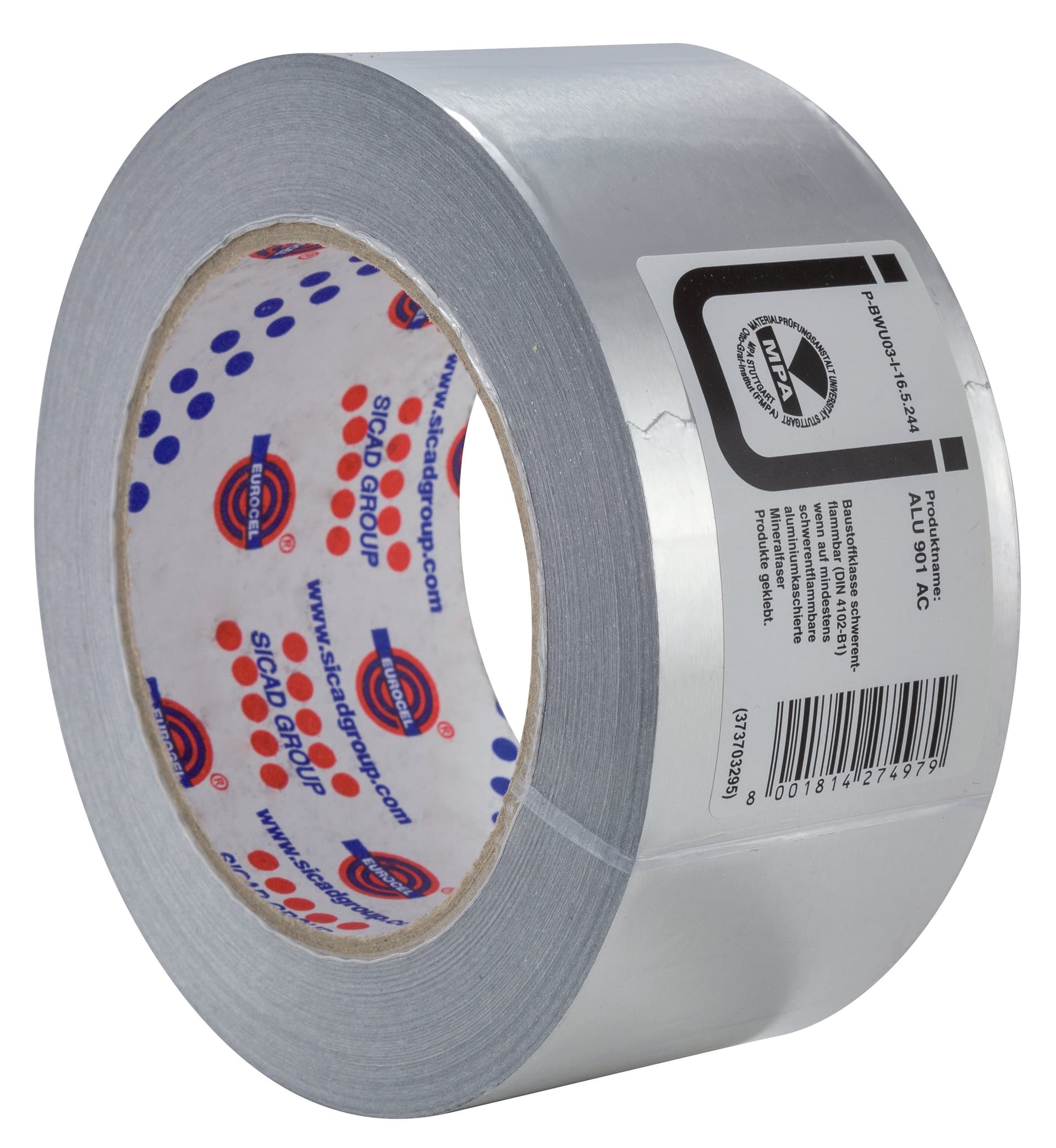 Nastro in Alluminio Mm 50 x 50 M
